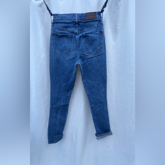 Madewell High Rise Denim Blue Skinny Jeans Size 25 - Picture 3 of 7